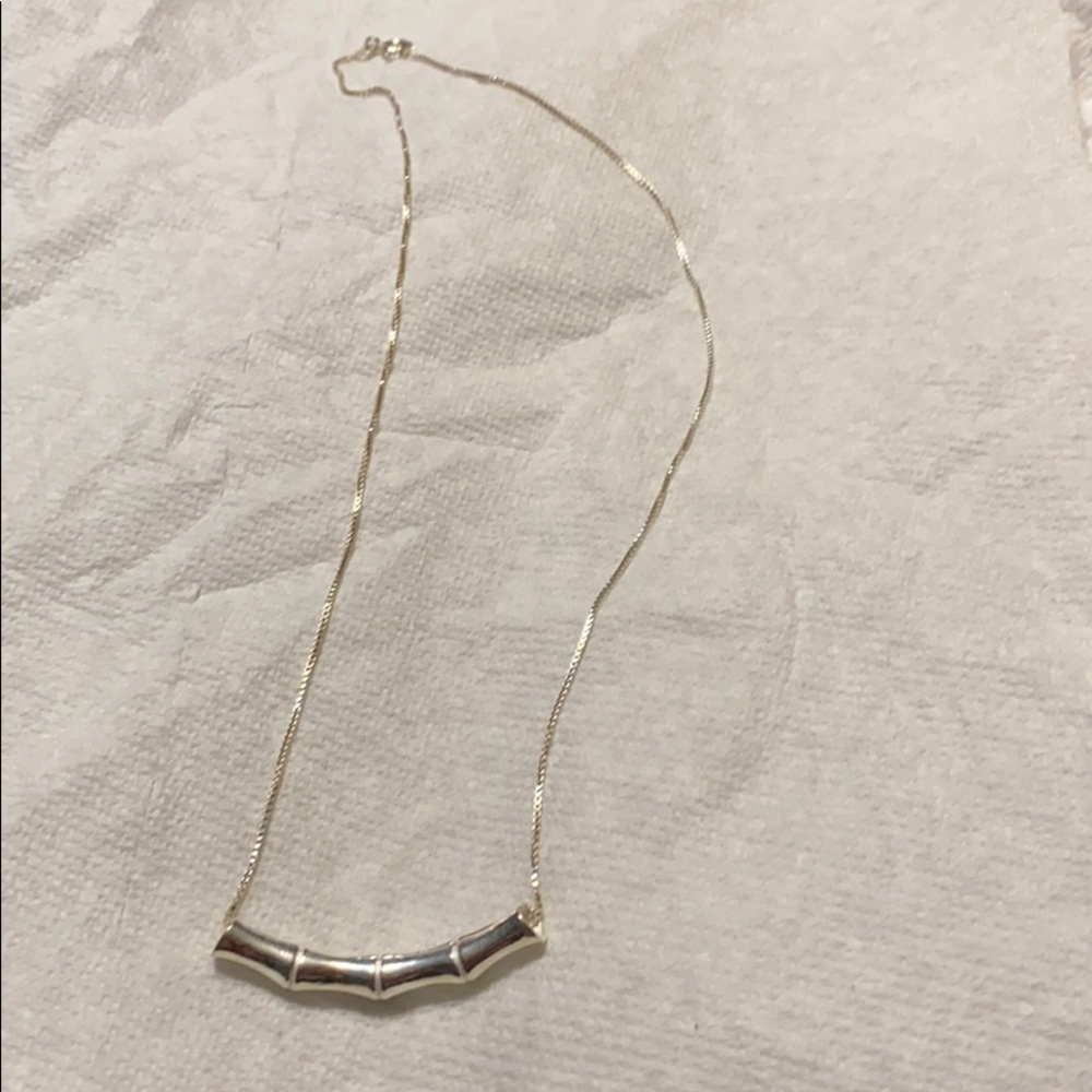 Sterling silver necklace